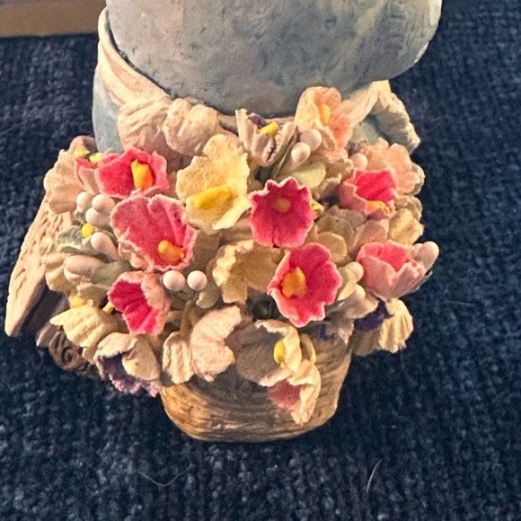 The Easter Bunny Family "Momma Making Basket" by United Design - Picture 6 of 10